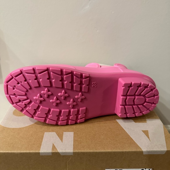 COPY - Planone Women’s Short Rain Boots-Pink. Two size 36 = US 5-5.5 - Picture 2 of 3